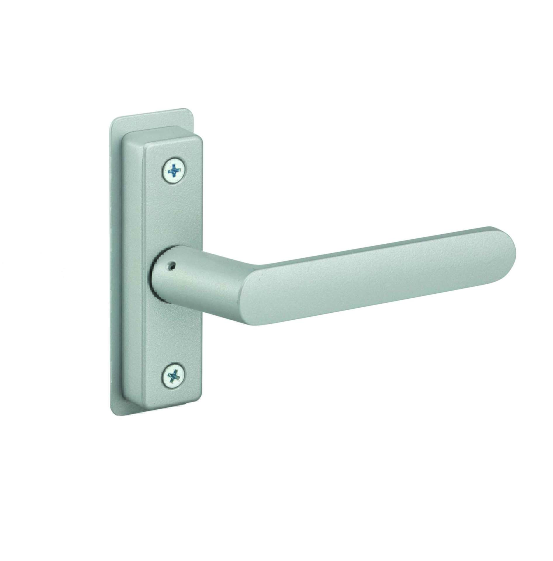 Adams Rite 4568-501-130 Euro Style Lever Trim Clear Anodized Finish Adams Rite 4568-501-130 Euro Style Lever Trim Clear Anodized Finish