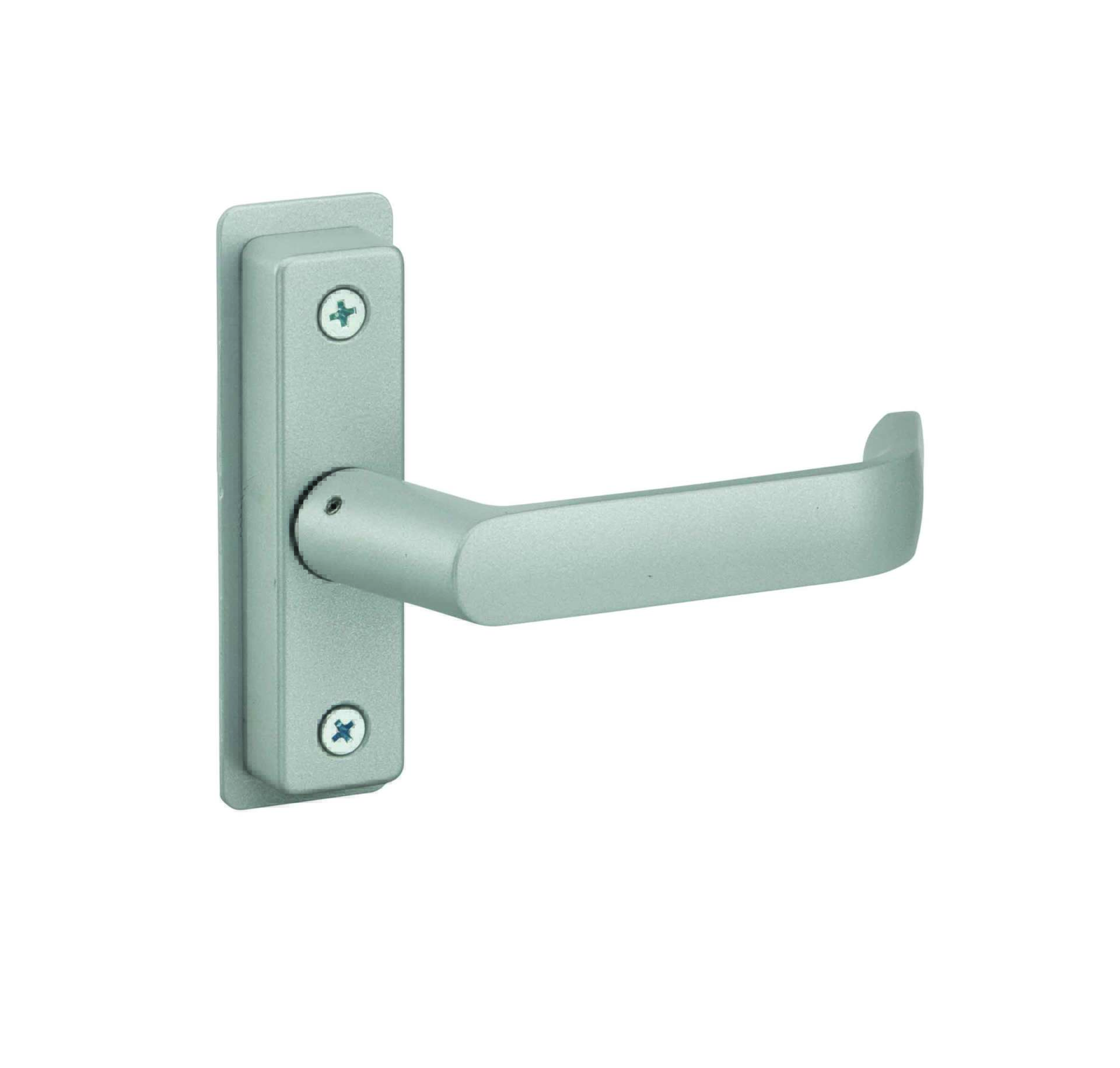 Adams Rite 4569-601-119 Euro Style Lever Trim Black Anodized Finish ...