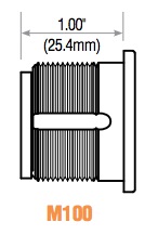 GMS Mortise Cylinder. Sch C Keyway. US10B Finish. ST Cam