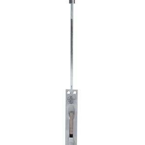Trimco 3917 12" MANUAL FLUSH BOLT FOR METAL DOORS 626 FINISH