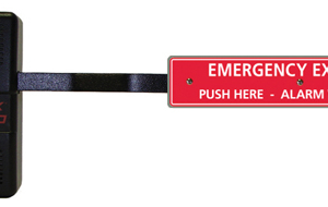 Detex Single Point Paddle Style Exit Control Lock