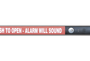 Detex Weatherized Alarmed Rim Exit Device 36"