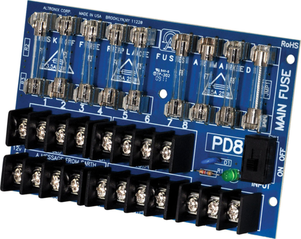 Altronix PD8 Power Distribution Module