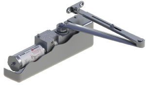 Hager 5100 MLT ADJ 1-6 BF Surface Door Closer Dark Bronze
