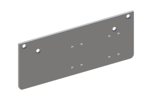 Hager 5110 Drop Plate Aluminum