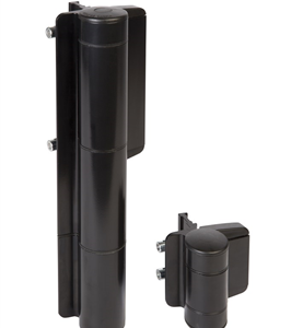 Locinox Mammoth 180-9005 Black Hydraulic Gate Closer and Bearing Hinge