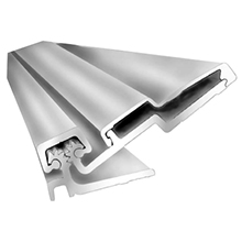 ABH A210HDC 95" Continuous Gear Hinge Satin Stainless Steel