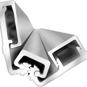 ABH A570HDC 95" Continuous Gear Hinge Satin Stainless Steel