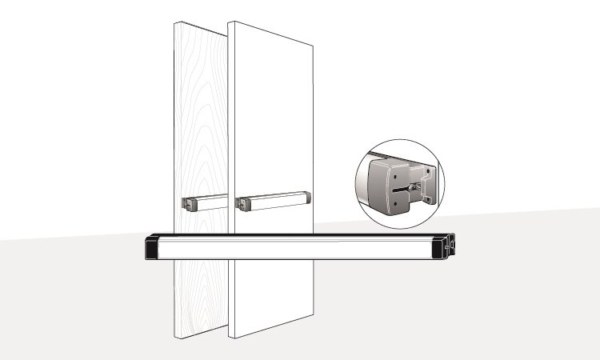 Adams Rite 8701-EL-4224 Rim Exit Device (New)