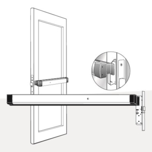 Adams Rite 8422MLR37236 Mortise Exit Device