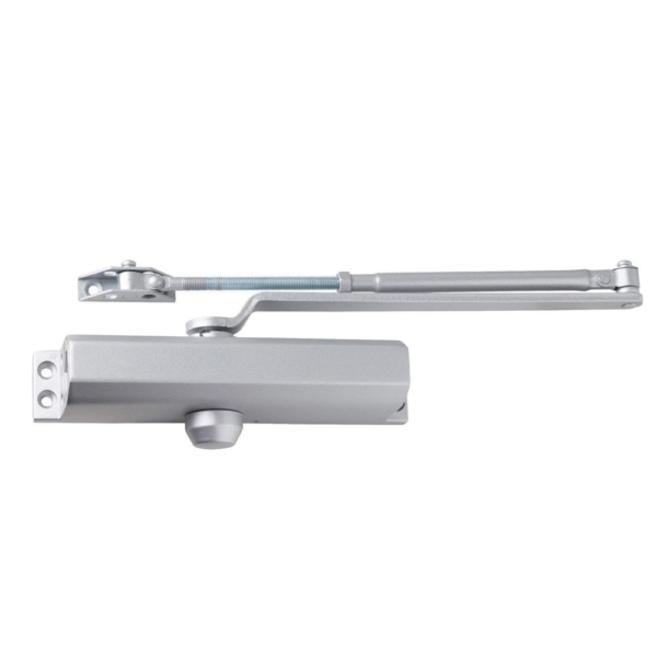 Dexter DCR8000, LESS,RW/PA ALUM Surface Door Closer