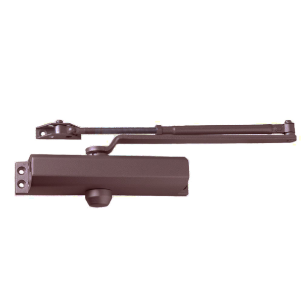DexterDCR8000, LESS,RW/PA DKBRZ Surface Door Closer