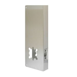 Don-Jo 14-2-S-CW Cylindrical Lock Wrap Around Plate