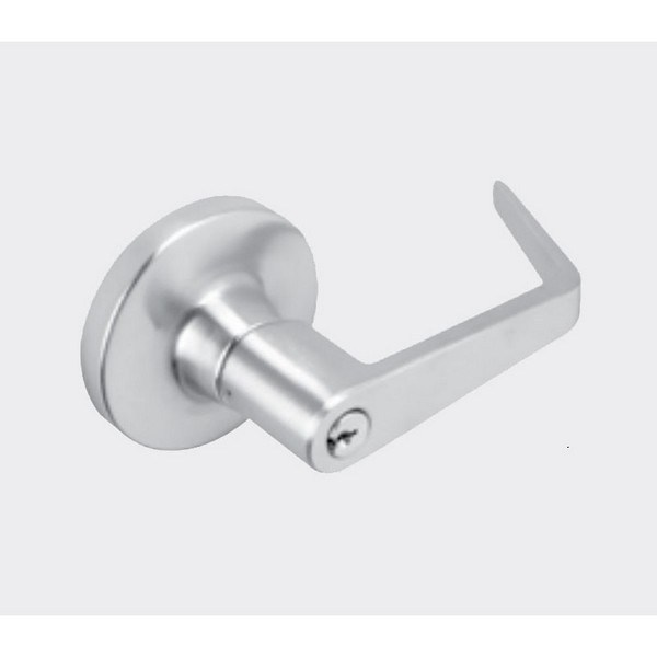 Falcon T301S Privacy Door Lever – Satin Chrome Finish For Bedroom & Bathroom