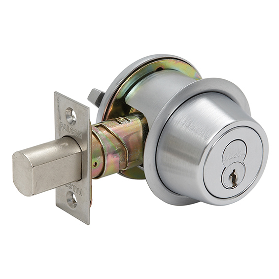 Falcon D241B Bored Deadbolt Lock - Single Cylinder x Turn 613 - ACCESS ...