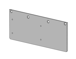 Falcon SC70A-18PA 689 Top Rail Plate - ACCESS HARDWARE