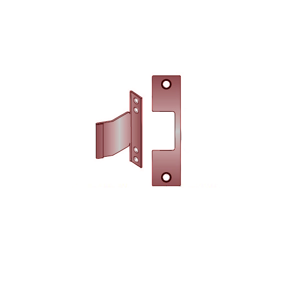 HES 1006 E Option for use with 1006 Electric Strikes, Dark Oxidized
