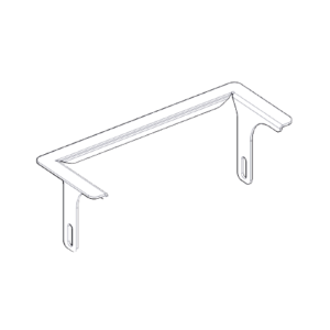 HES 4500-105 Trim Enhancer For 4500 Series Electric Strike, black Finish