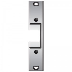 HES 789S Option for use with 7000 Series Electric Strikes, Satin Chrome Plated