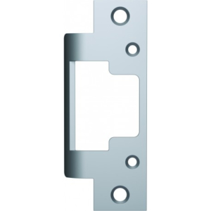 HES 801 Faceplate Option for 8000 Series Electric Strikes, Polished Stainless Steel Finish