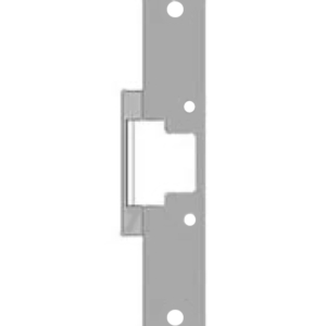 HES 801A Faceplate Option for use with 8000 Series Electric Strikes, Satin Stainless Steel
