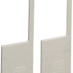 HES Faceplate Option 852M for 8500 series electric strikes,  Satin Stainless Steel finish
