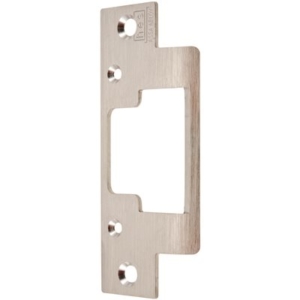 HES 801E Faceplate Option for 8000 Series Electric Strikes, Satin Stainless Steel Finish