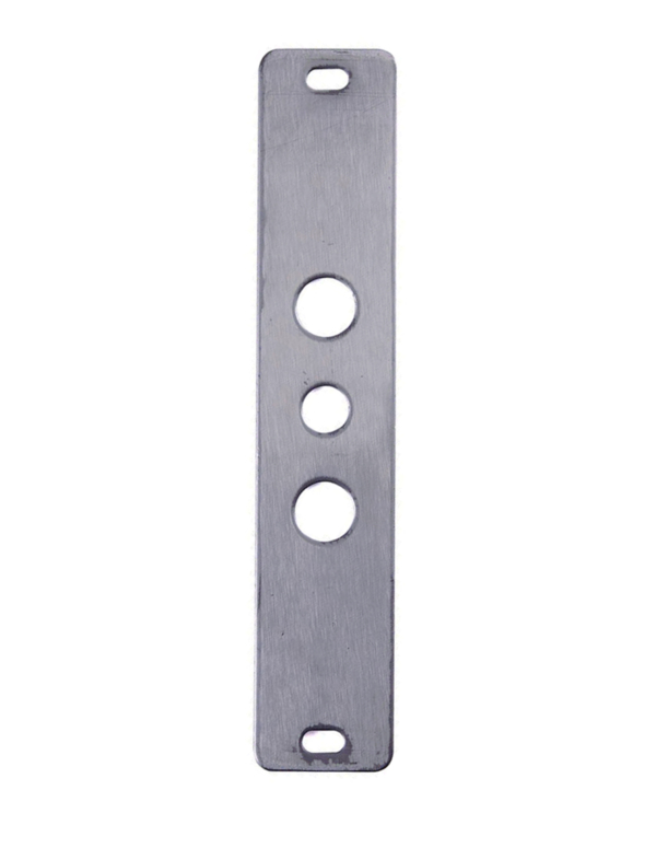 HES 9000-108 Spacer Plate for 9000 Series Electric Strikes, Satin Stainless Steel Finish