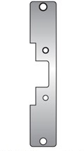 HES 503 Faceplate Option for 5000 Series Electric Strikes, Satin Stainless Steel Finish