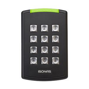 Isonas R-1-MCT-WK ISP R-1-MCT-WK Pure IP Multi-Card Wiegand Wall Mount Reader with Keypad