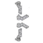 IVES 7212 LH US26D Pivot Set (Top and Bottom)