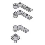 IVES 7222 LH 3/4" Offset Pivot Set (Top and Bottom) US26D