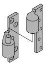 IVES 7215 Intermediate Pivot LH 26D. For use with 7215, 7226, & 7227.