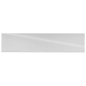 IVES 8400 Door Protection Kick Plate, 10" x 34" thick stainless steel (.05")