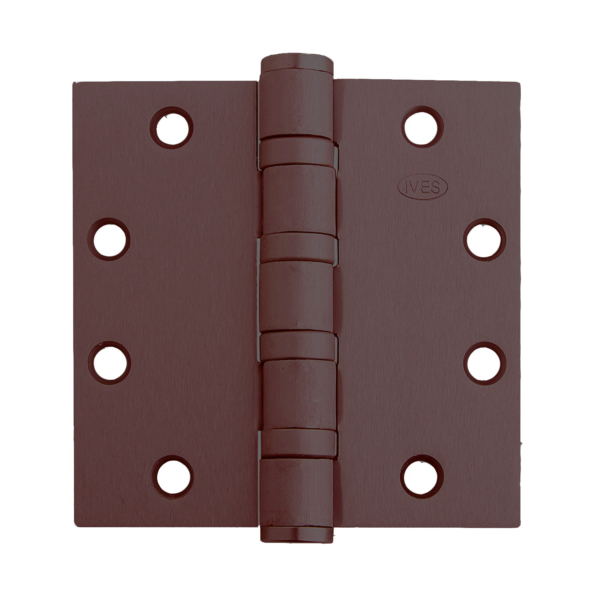 IVES 5BB1 4.5" x 4" 10B, Five Knuckle Ball Bearing Standard Weight Full Mortise Butt Hinge.