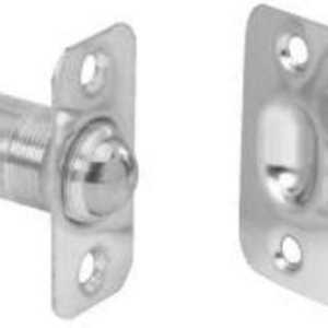 IVES 349B26D Ball Catch in Bright Chrome 2-1/8" x 1"