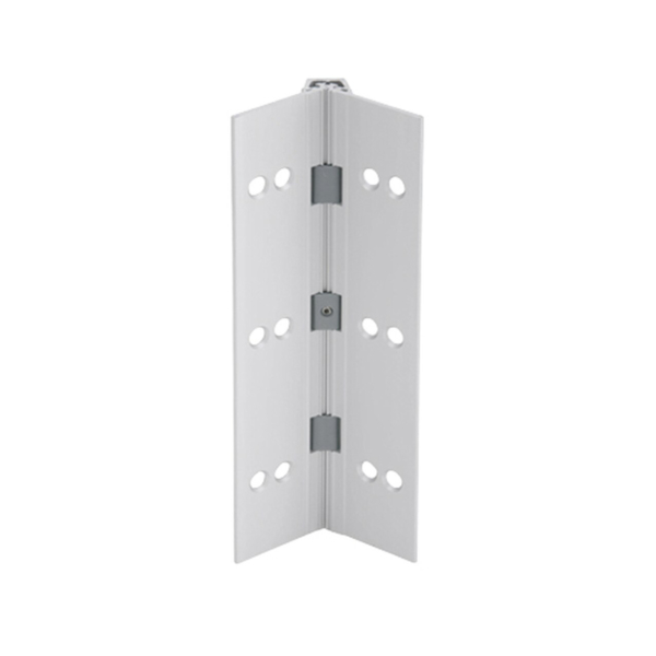 IVES 112HD-US28-120-TWP 120" Heavy Duty Full Mortise Alum Geared Continuous Hinge - Clear Anodized