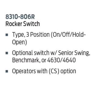 LCN 8310-806R Key Switch Rocker