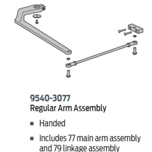 LCN 9540-3077 RH 689 REG Arm