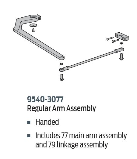 LCN 9540-3077 RH 689 REG Arm LCN 9540-3077 RH 689 REG Arm