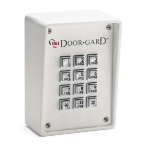 Linear 212r White Keypad with Metal Housing