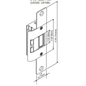 Locknetics NCCFP-KIT-10B Electric Strike Part