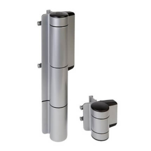 Locinox Mammoth 180-9005 Silver Hydraulic Gate Closer and Bearing Hinge