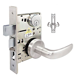 Marshall Best Security RS-01-T-626-RH Passage Mortise Lock