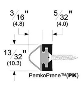 Pemko 378D96 Security Astragal