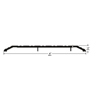 Pemko 2549A 48" Saddle Threshhold