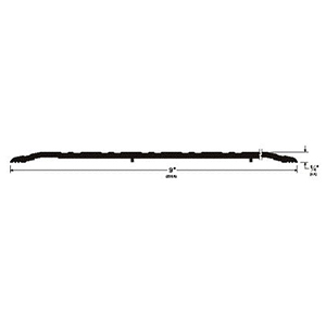 Pemko 2749A 96" Saddle Threshhold