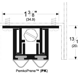 Pemko 420APKL36 Door Buttom