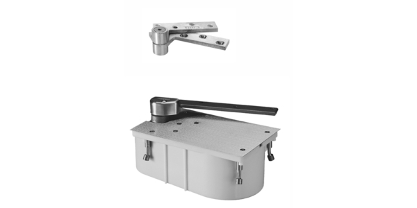 Rixson 27 SHO RH 90 Offset Closer with 90 Degree Selective Hold-Open feature in Satin Chrome finish