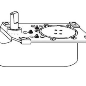 Rixson 28 90 SHO RH, Center Hung Sealed Floor Closer with Selective Hold Open feature, Less all parts